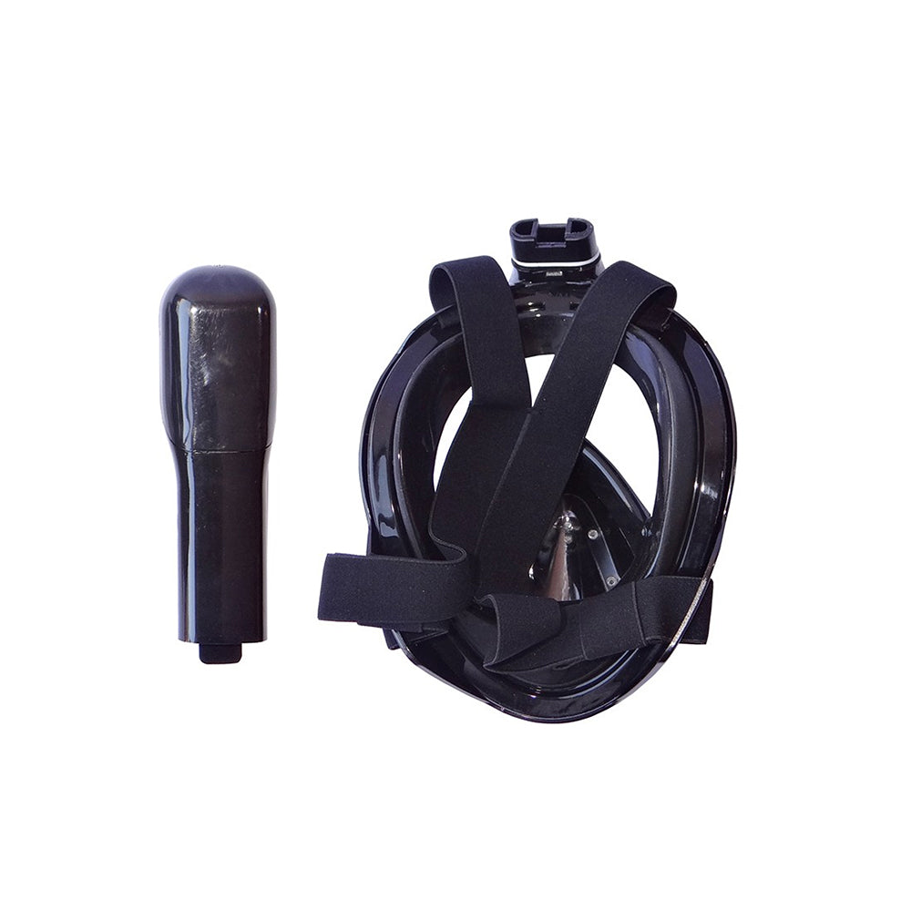 Mascara Snorkel GoPro Fullface Buceo L/XL Negra