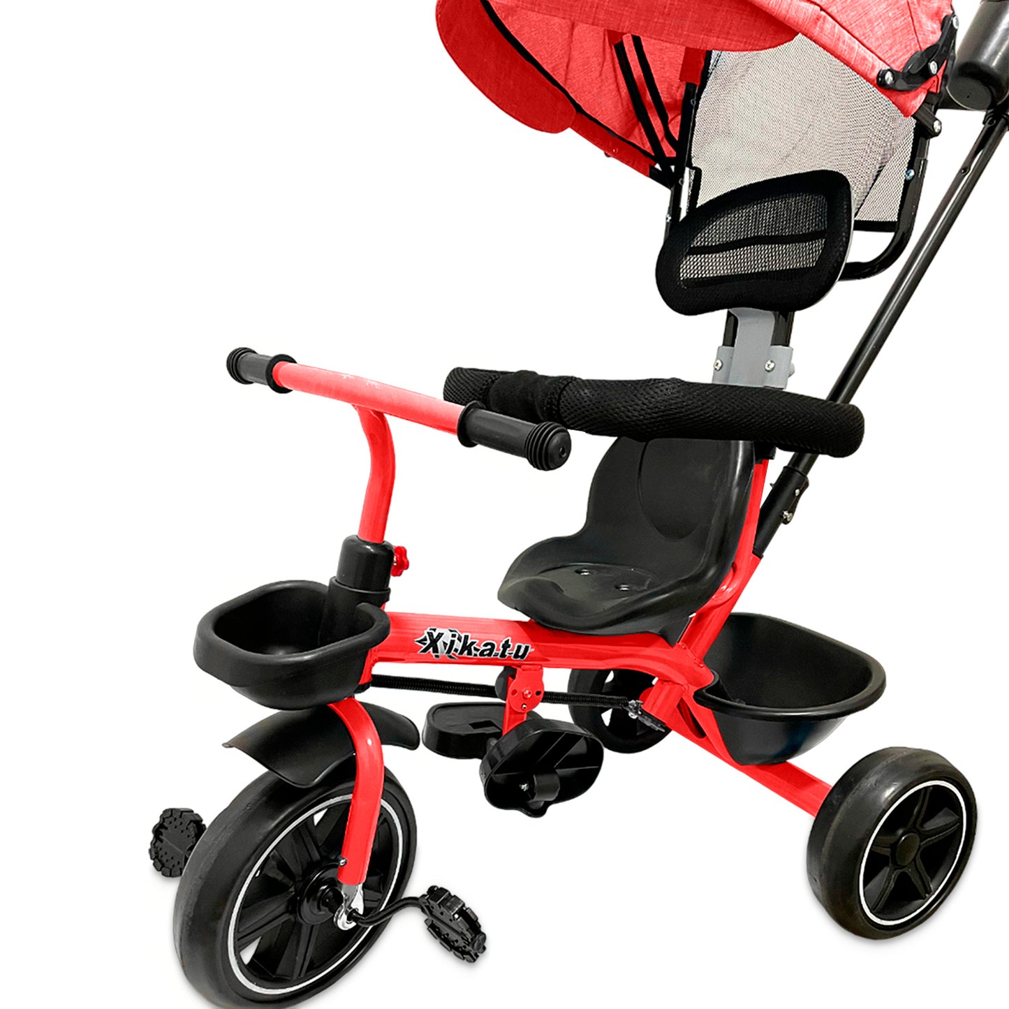 Triciclo Coche Infantil 5 En 1 Toldo