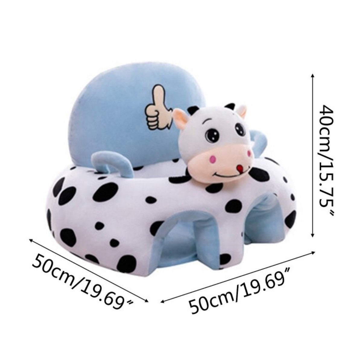 Cojín Asiento Bebe Seguridad Y Apoyo Vaquita