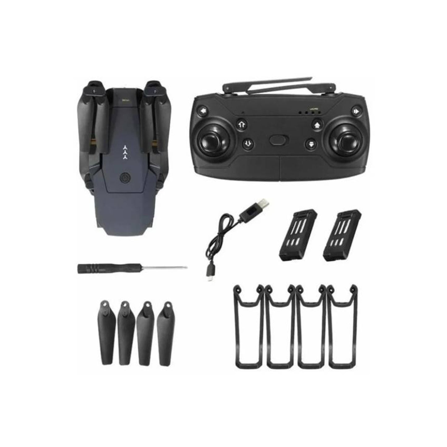 Drone Con Cámara Plegable Dual 4k Transmisión Wifi 24ghz