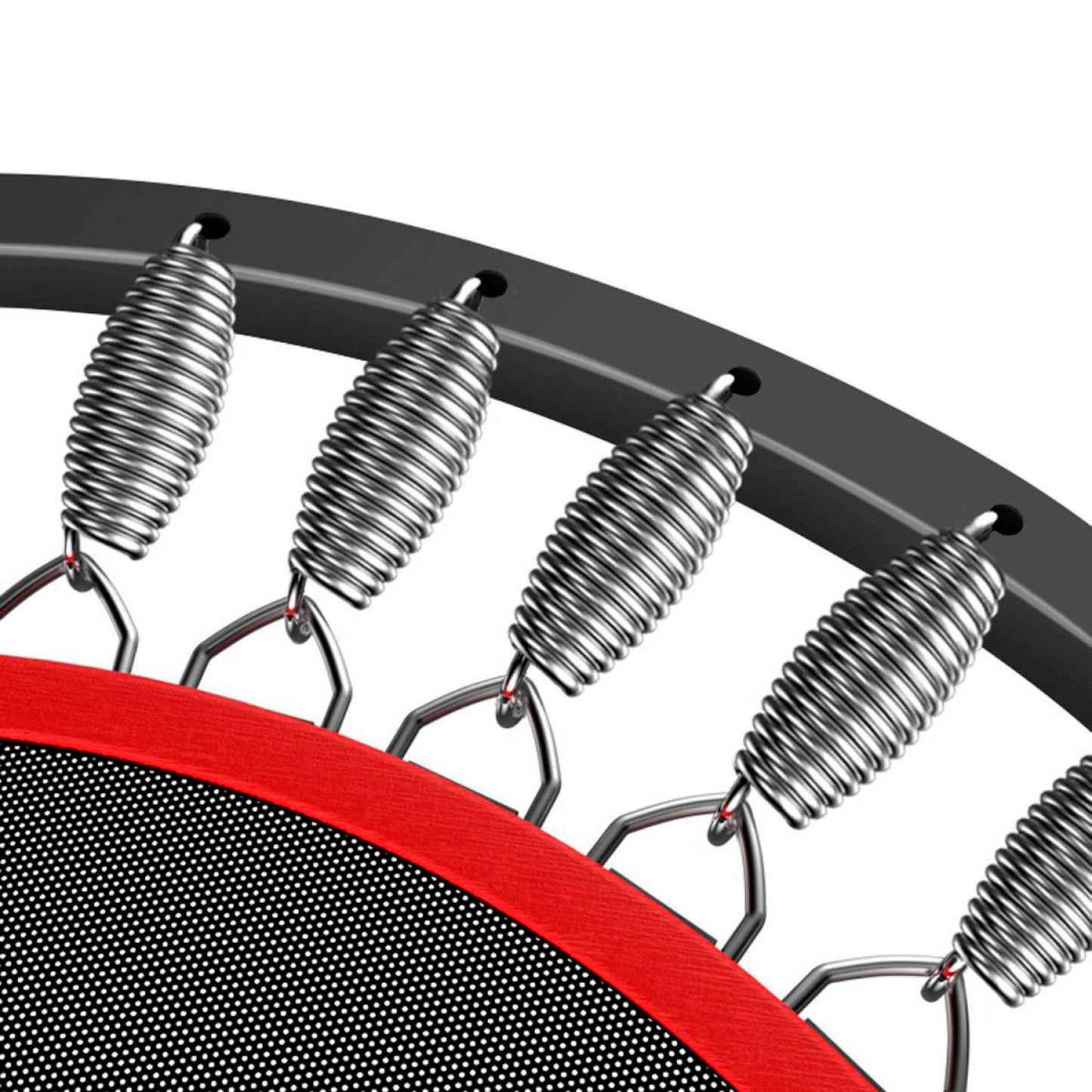 Trampolín con soporte 100 cms Saltarina con Cobertor Power Jump Roja