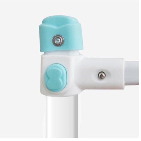 Baranda De Cama Seguridad Bebe Plegable 180cm Celeste