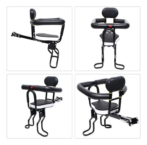 Asiento De Niño Para Bicicleta Ajustable Con Mango