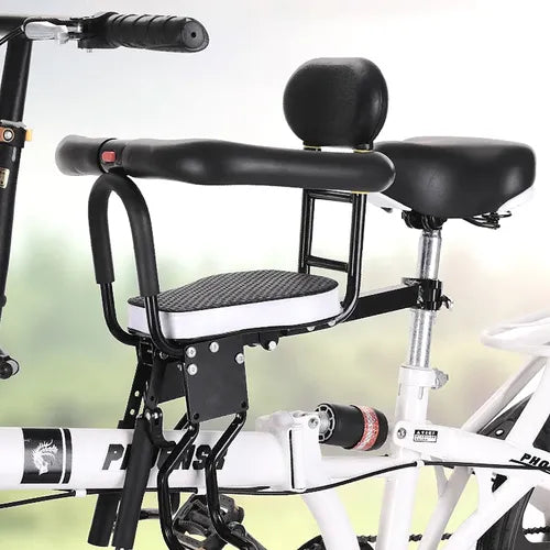Asiento De Niño Para Bicicleta Ajustable Con Mango