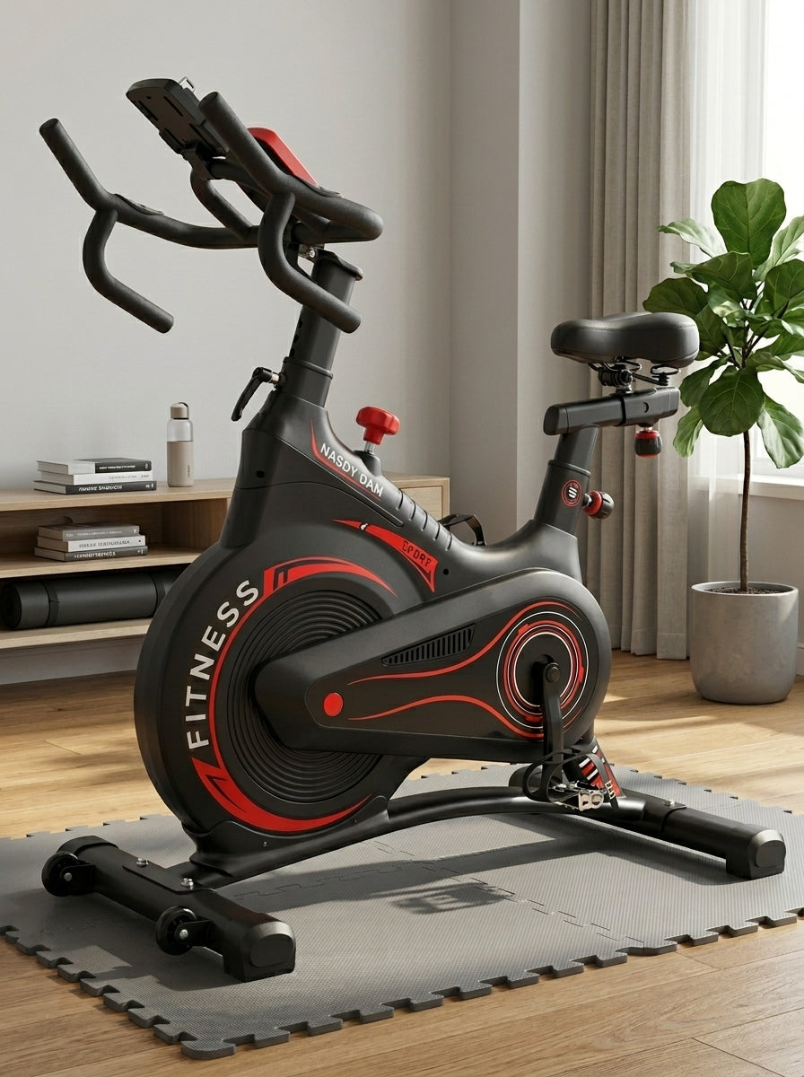 Bicicleta Spinning Magnetica Profesional T3 Disco 13 kg Alta Inercia Soporte Tablet Pedales Aluminio