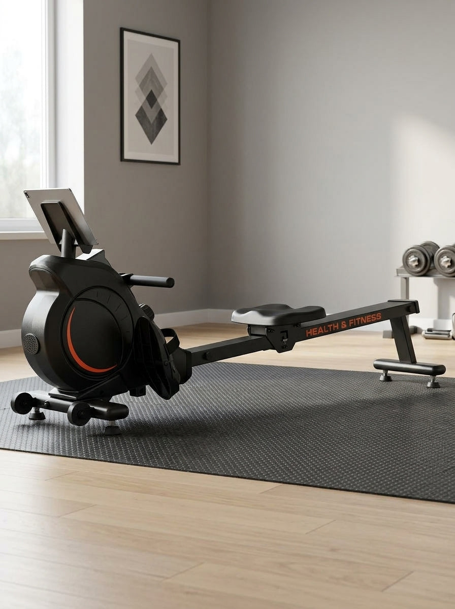 Máquina de Remo Ergonómica Ajustable para Cardio y Entrenamiento Corporal Total en Casa