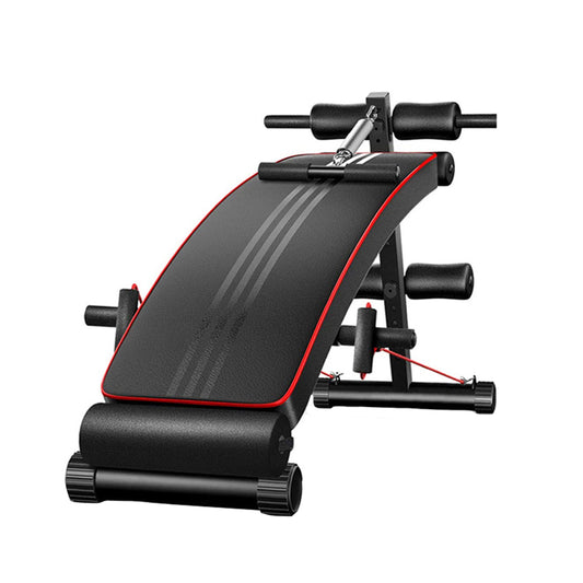 Banca Abdominales Full Pro Biceps Triceps Con Bandas