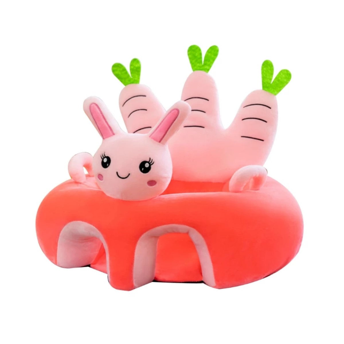 Cojin Asiento Bebe Seguridad Apoyo Conejo Ergonomico Lavable 3-18 Meses