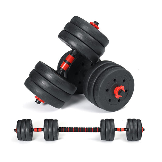 Set de Mancuernas 10 kg mas unión