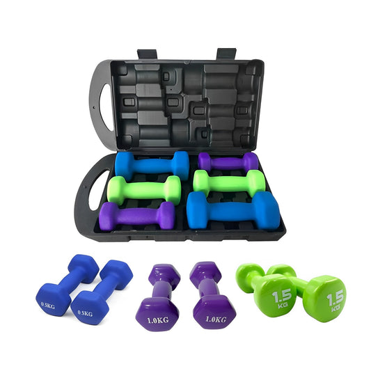 Set de Mancuernas 6 Kg