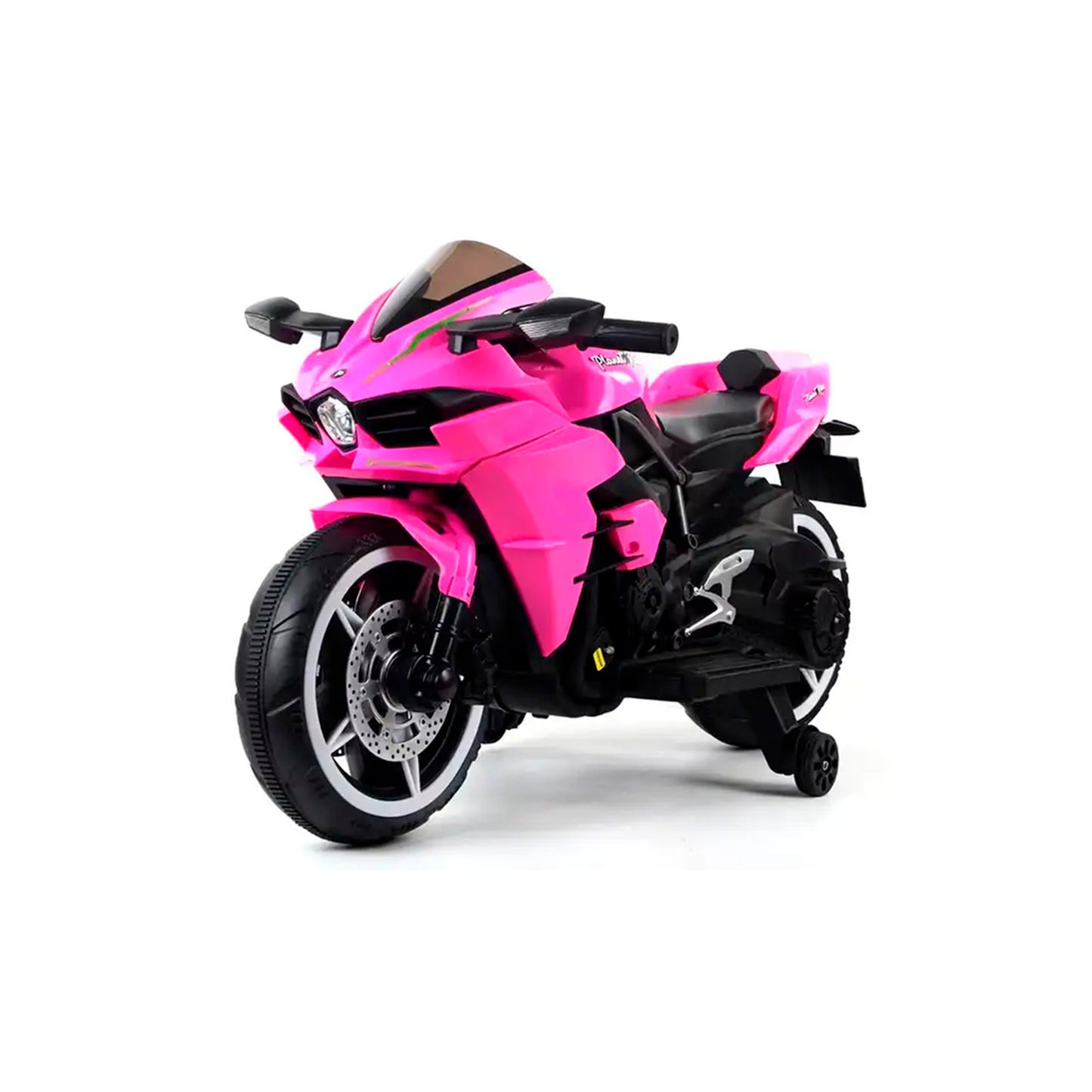 Moto Eléctrica Niños Alta Gama Luces Led y Sonido Rosado