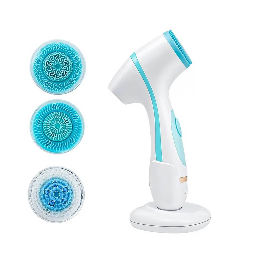 Cepillo De Limpieza Facial Eléctrico Multifuncional 3 En 1
