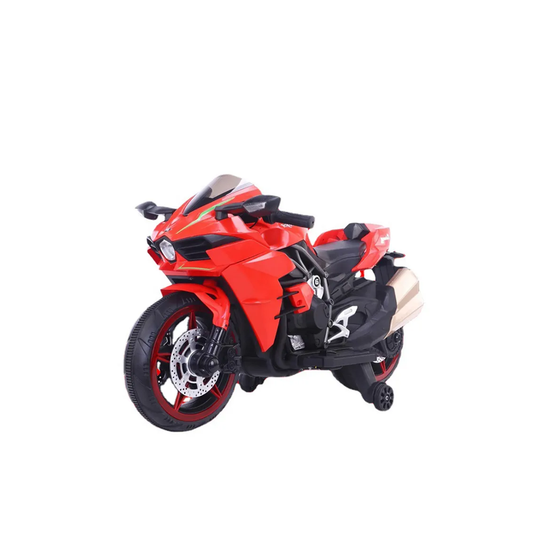 Moto Eléctrica Niños Alta Gama Luces Led y Sonido Roja