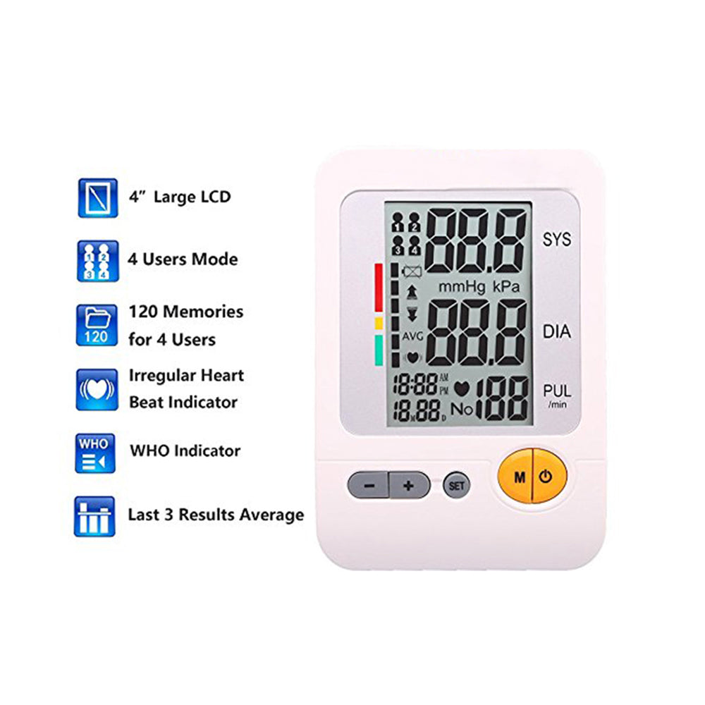 Toma Presión Digital Brazo Arterial Pulso Ritmo Cardiaco