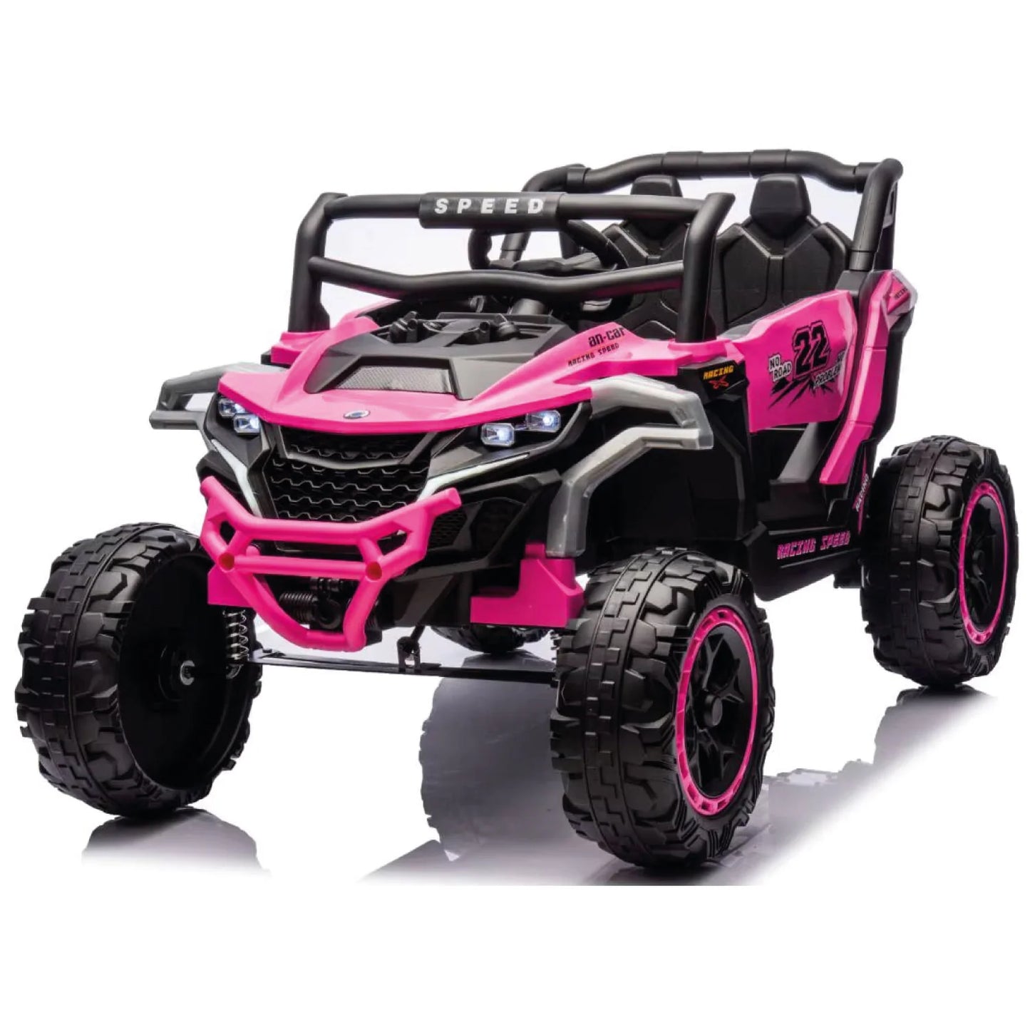 Jeep Eléctrico Niños Todo Terreno Con Control Luces LED y Sonido