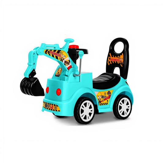 Correpasillos Andador Excavadora Luces Y Sonidos Celeste