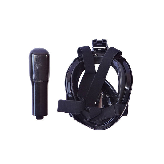 Mascara Snorkel GoPro Fullface Buceo S/M Negra