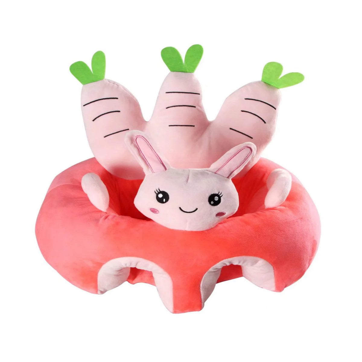 Cojin Asiento Bebe Seguridad Apoyo Conejo Ergonomico Lavable 3-18 Meses