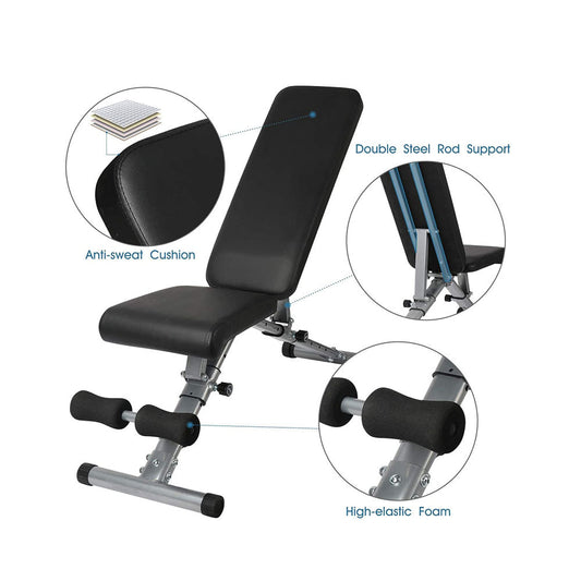 Maquina De Ejercicios Banco Abdominales Multi Posiciones