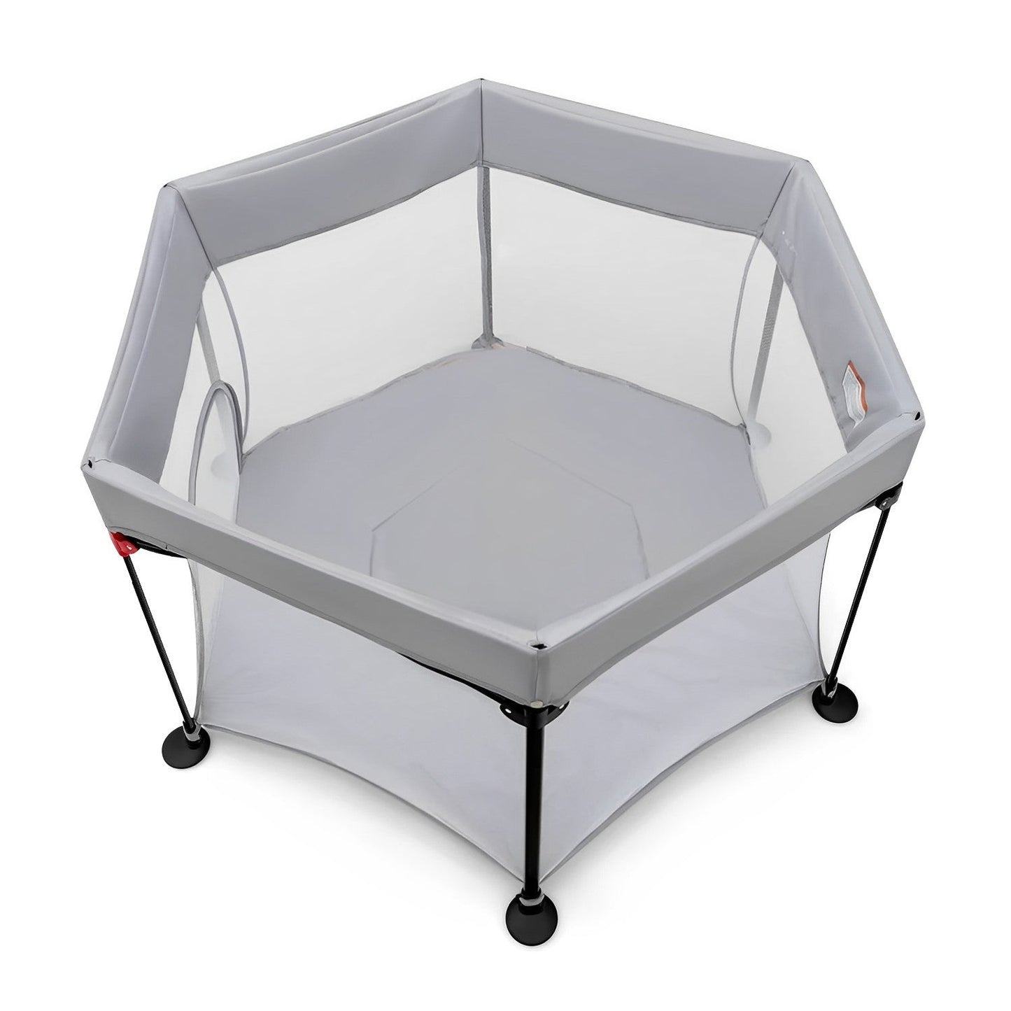 Corral Plegable Infantil Portátil Gris