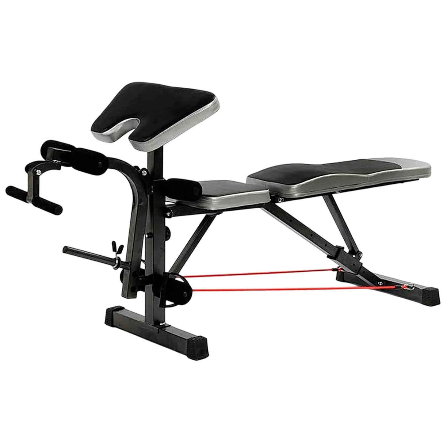 Press Banca Abdominal inclinable y declinable + Banco Scott