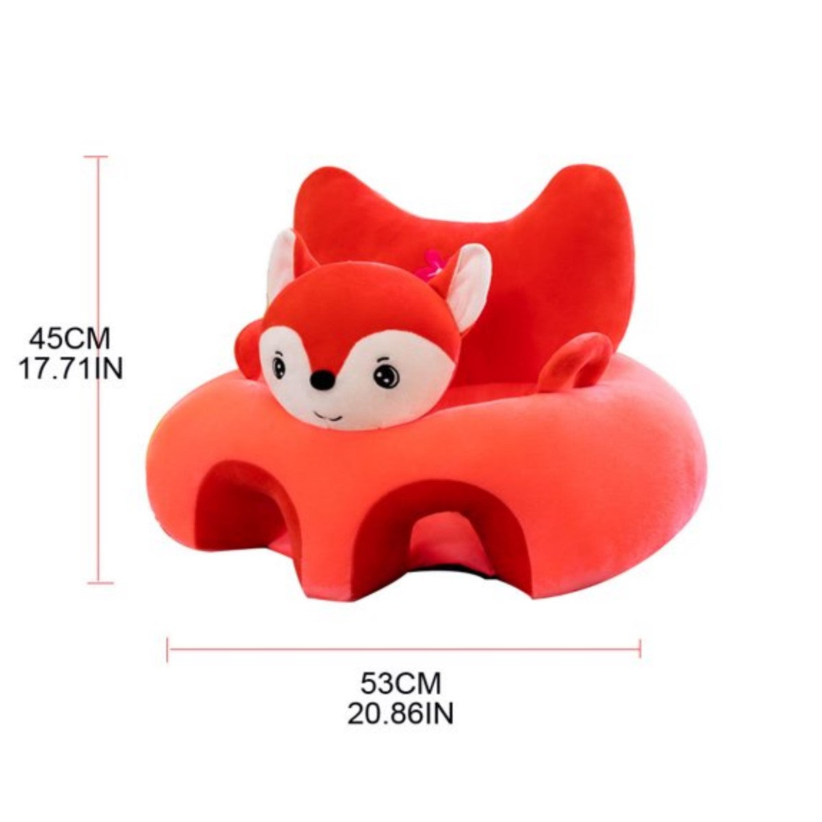 Cojín Asiento Bebe Seguridad Y Apoyo, Zorrito