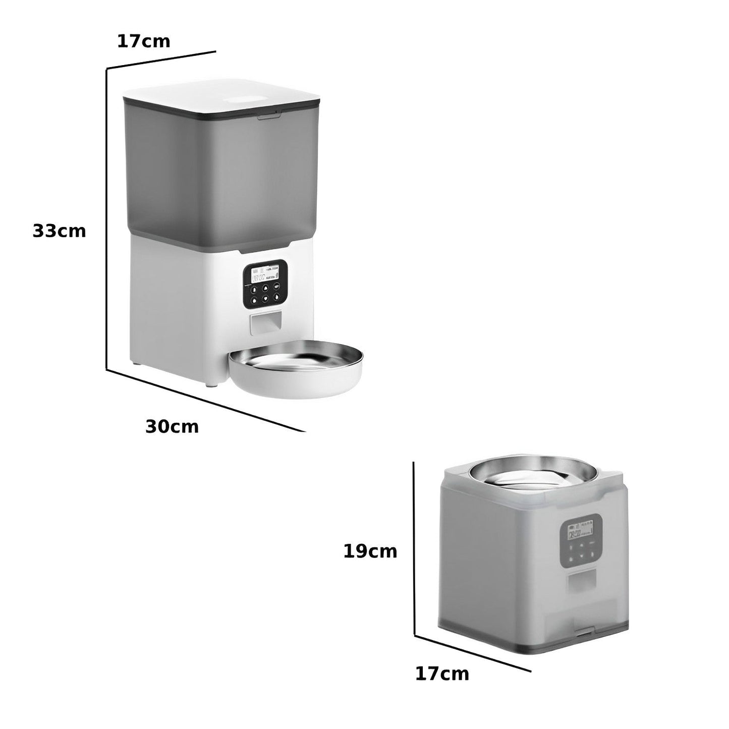 Dispensador Alimentador Mascotas Automática