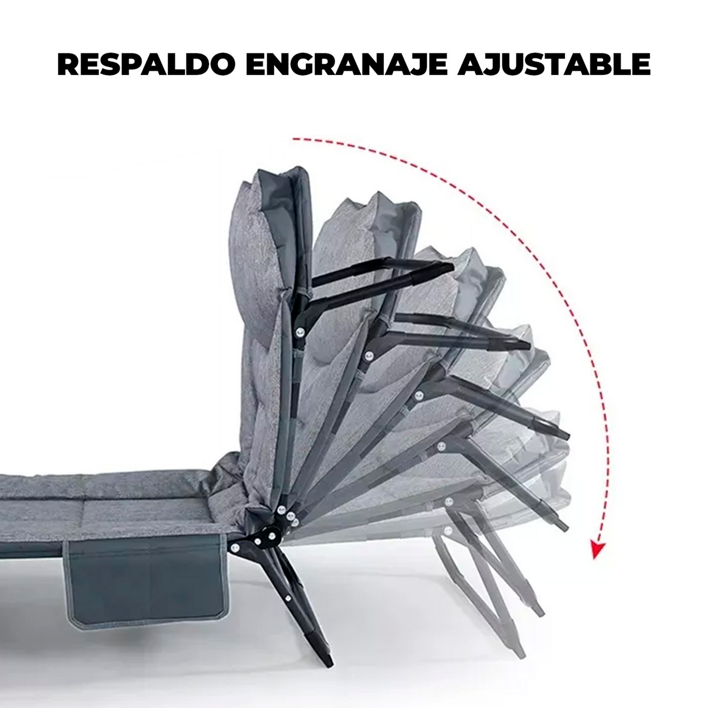 Catre/cama Campaña Outdoor Plegable Acolchado