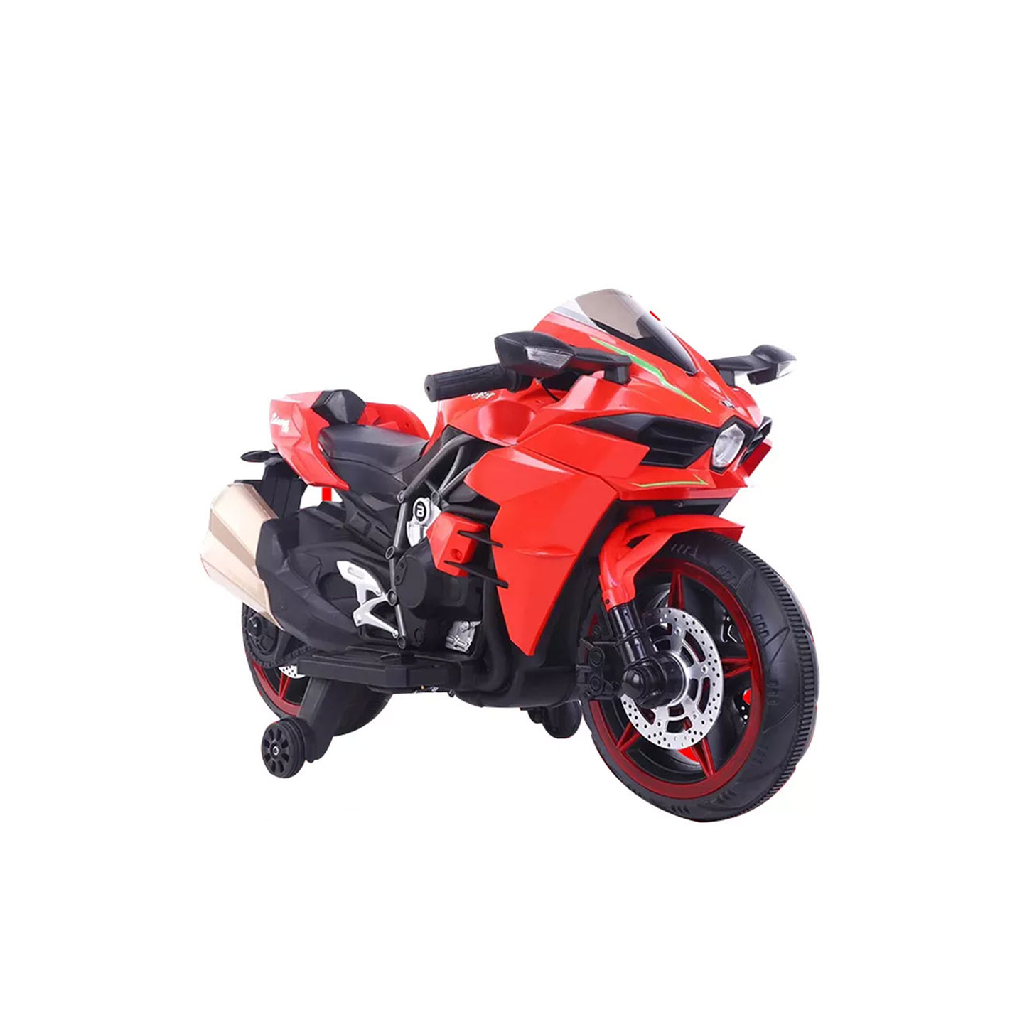 Moto Eléctrica Niños Alta Gama Luces Led y Sonido Roja