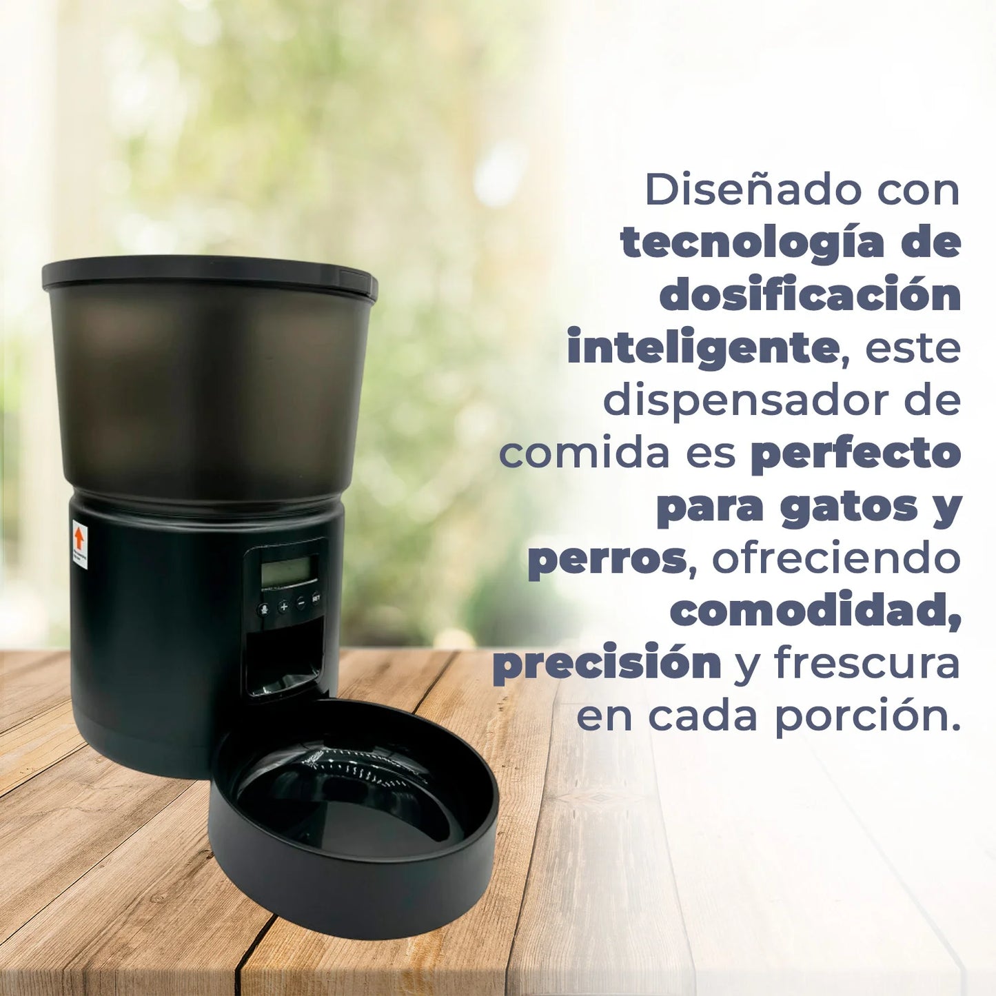 Dispensador Automatico Comida Mascotas 4 lts.
