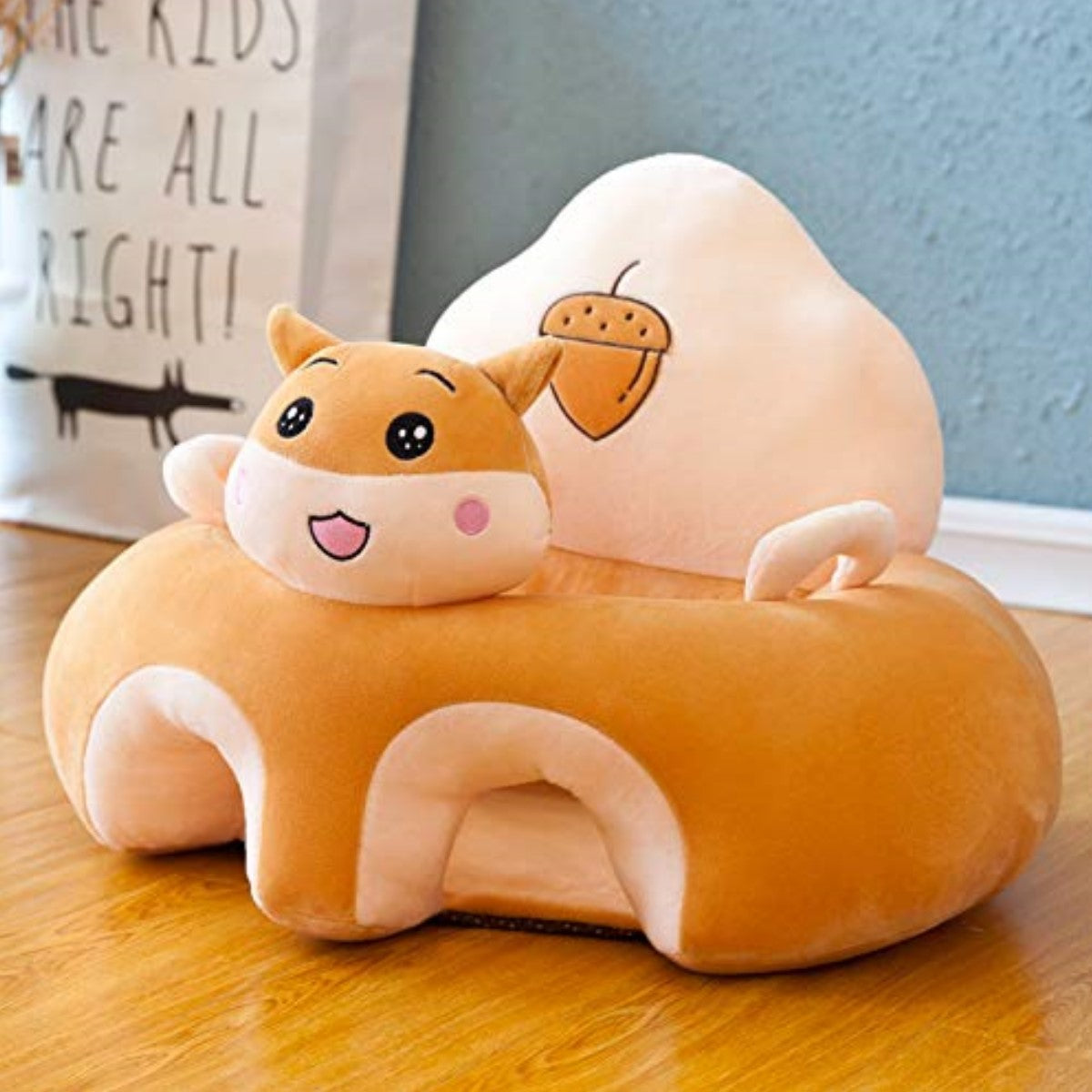 Cojin Asiento Bebe Seguridad Y Apoyo Ardilla