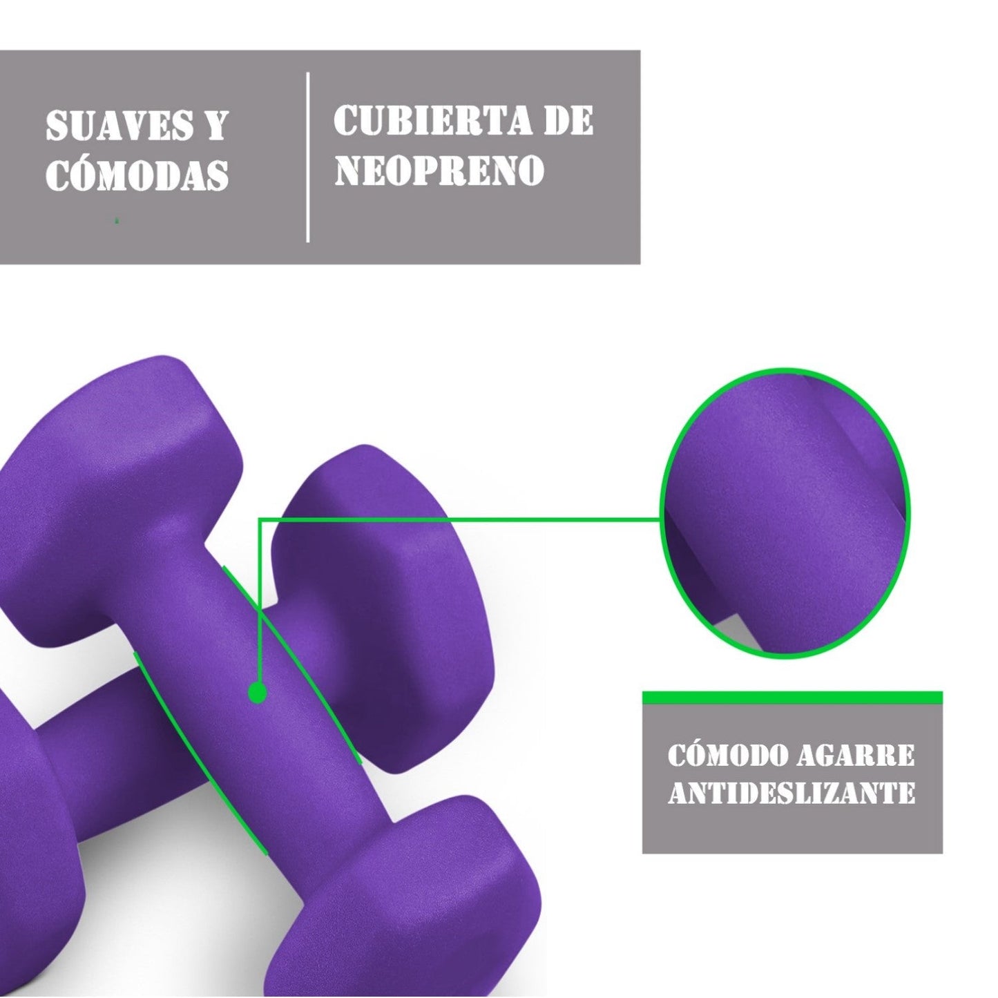 Set de Mancuernas 6 Kg