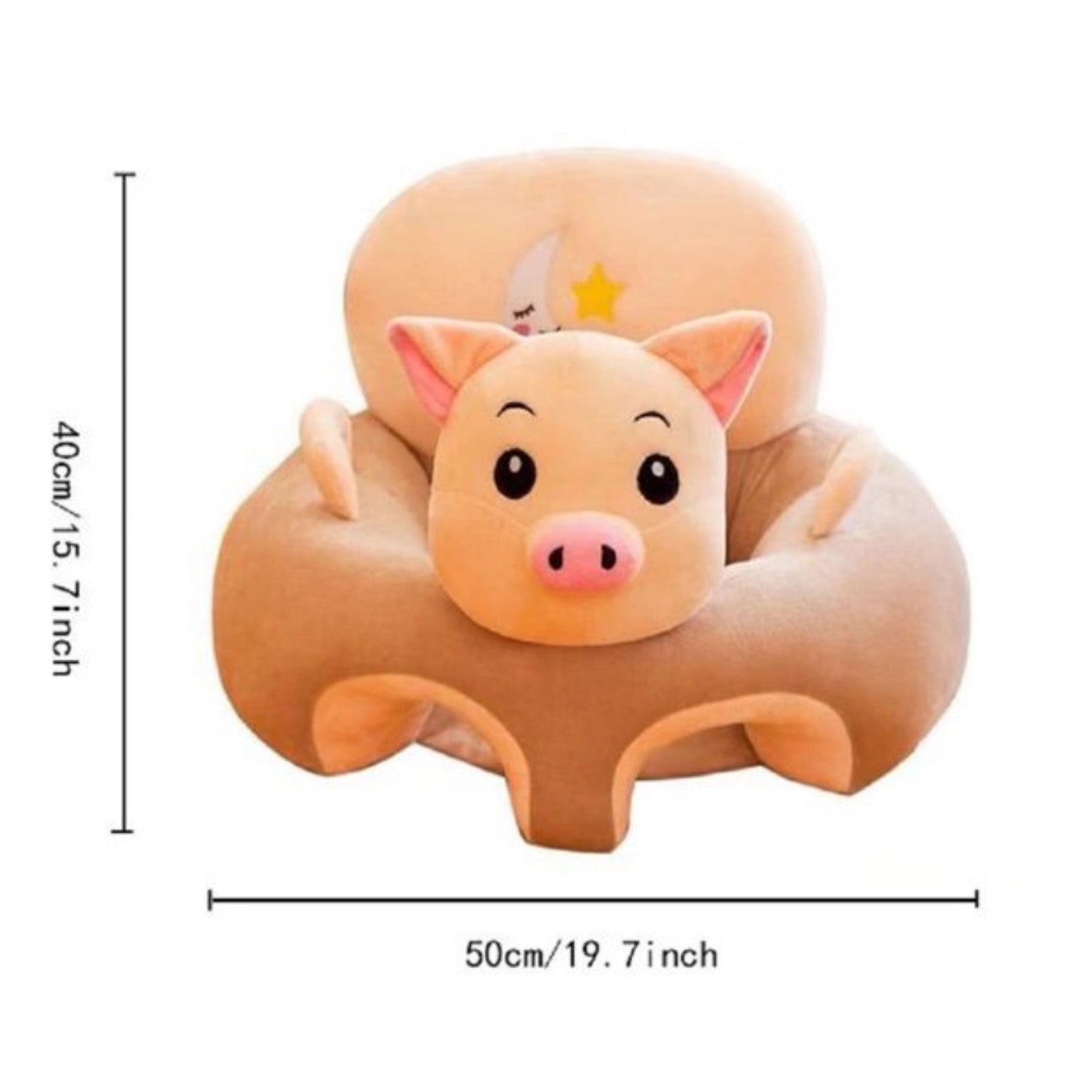 Cojín Asiento Bebe Seguridad y Apoyo, Cerdito