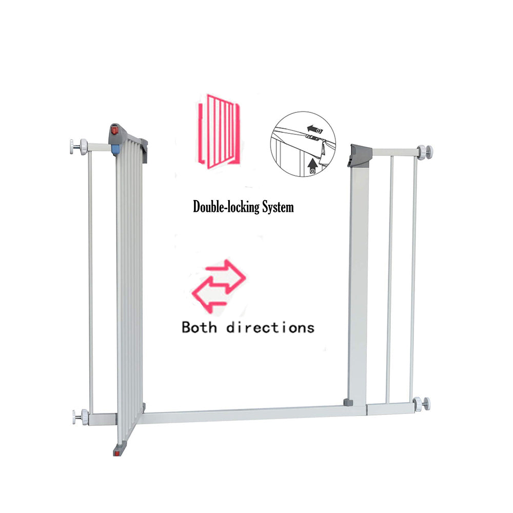Extensión Reja Seguridad Para Escalera Puerta Bebe 7cm