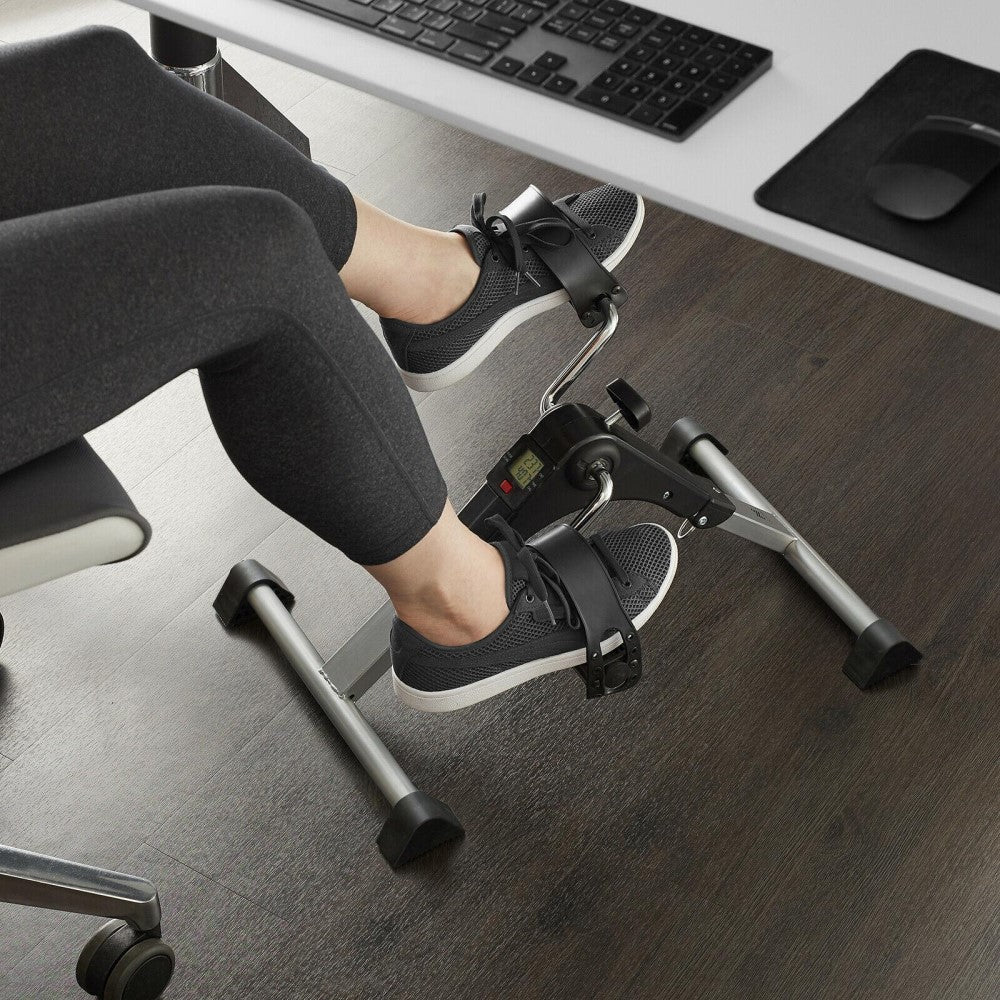 Pedalera Mini Bici Entrenamiento Manos Y Pies Con Contador