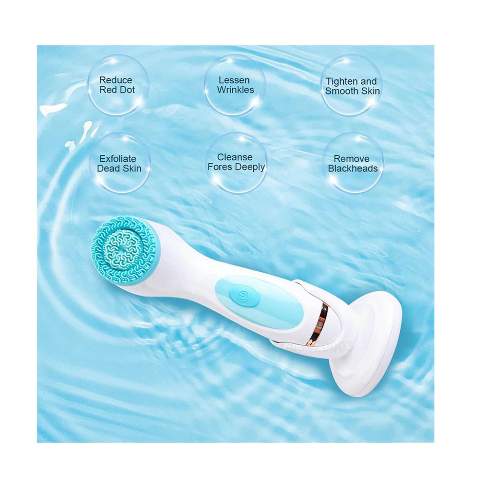 Cepillo De Limpieza Facial Eléctrico Multifuncional 3 En 1