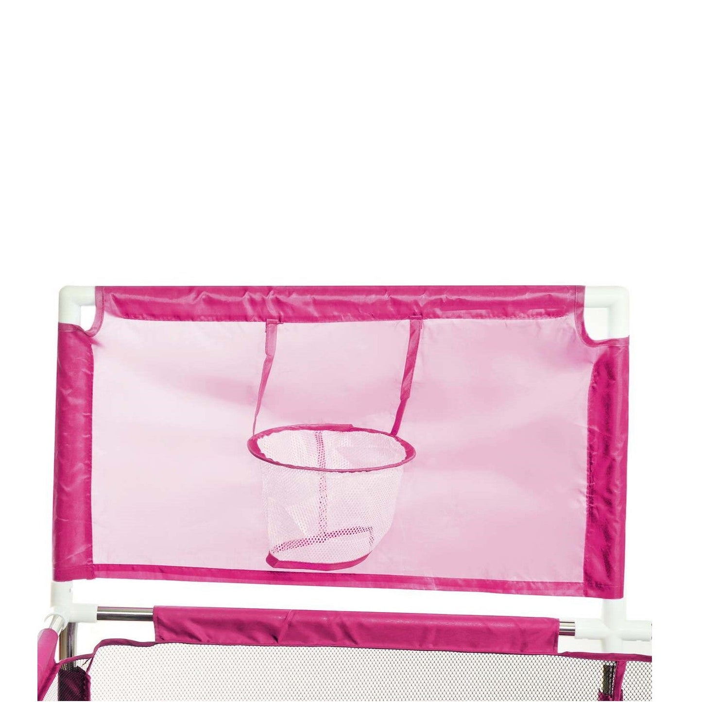 Corral Seguridad Bebes Con Aro De Basket  + Pelotitas, 180cm Rosado