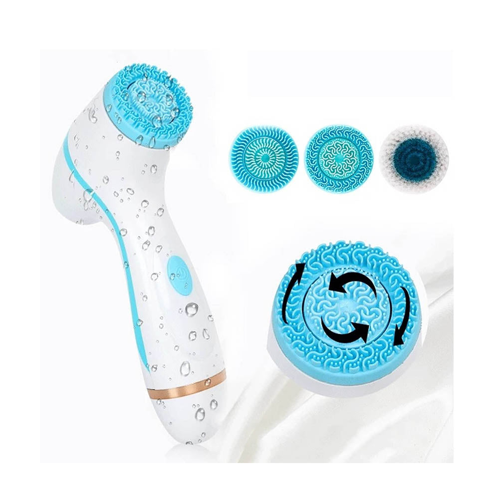 Cepillo De Limpieza Facial Eléctrico Multifuncional 3 En 1