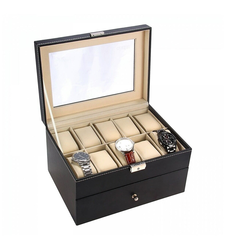Caja Estuche Organizador de 20 relojes de lujo
