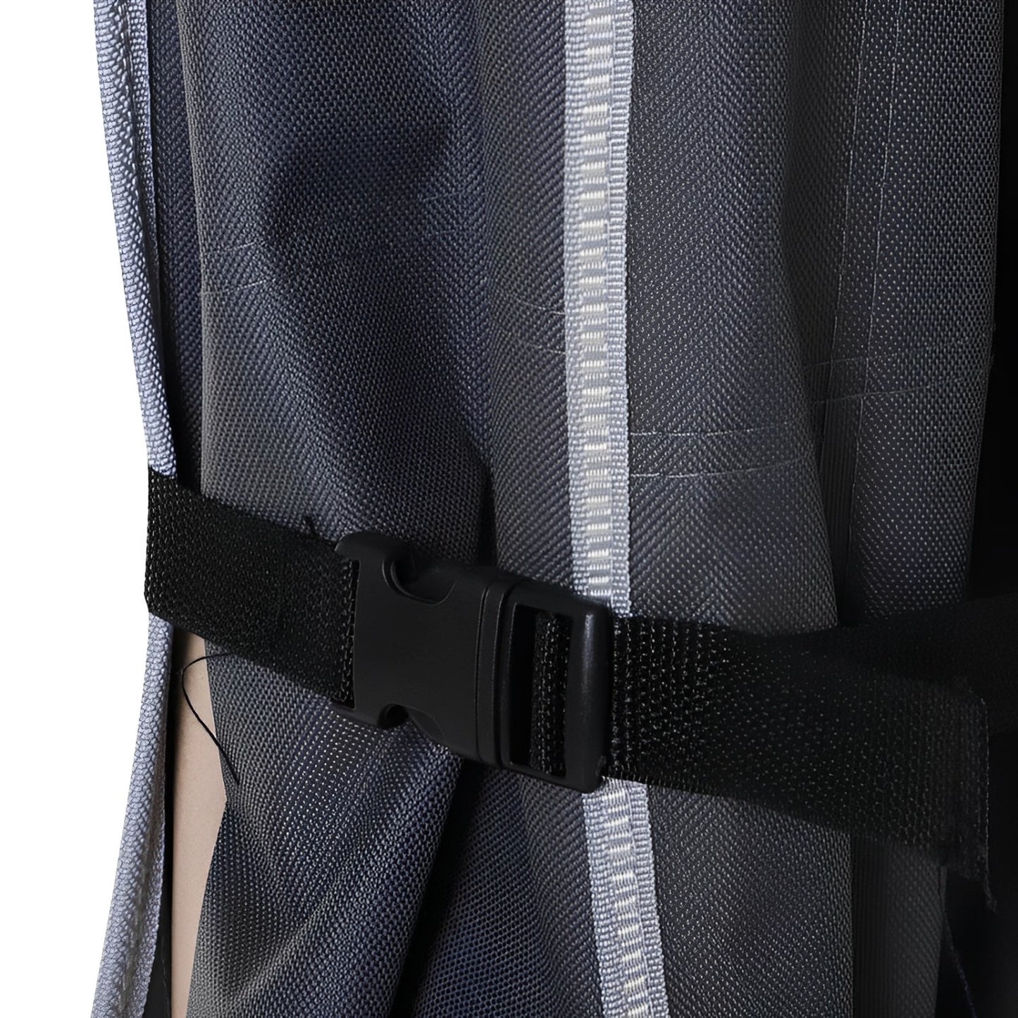 Catre Cama Camping Plegable Con Bolso Gris