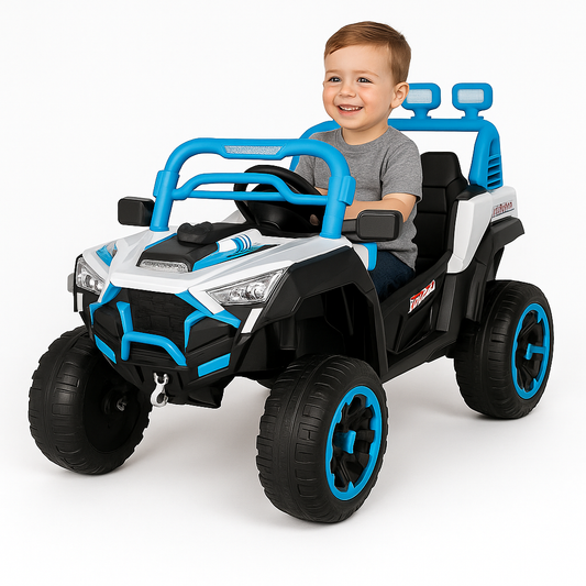 Jeep Eléctrico Infantil 4x4 Con Luces Led Sonido y Control