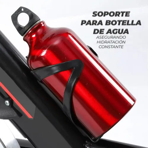 Bicicleta Spinning Estática Q6 Pro 6 Kg Con Monitor
