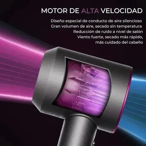 Secador De Pelo Tipo Dyson Supersonic 5 Accesorios