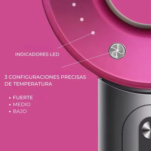 Secador De Pelo Tipo Dyson Supersonic 5 Accesorios