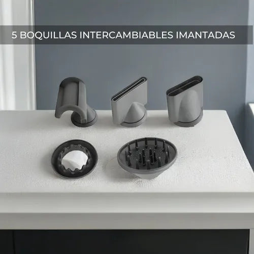Secador De Pelo Tipo Dyson Supersonic 5 Accesorios