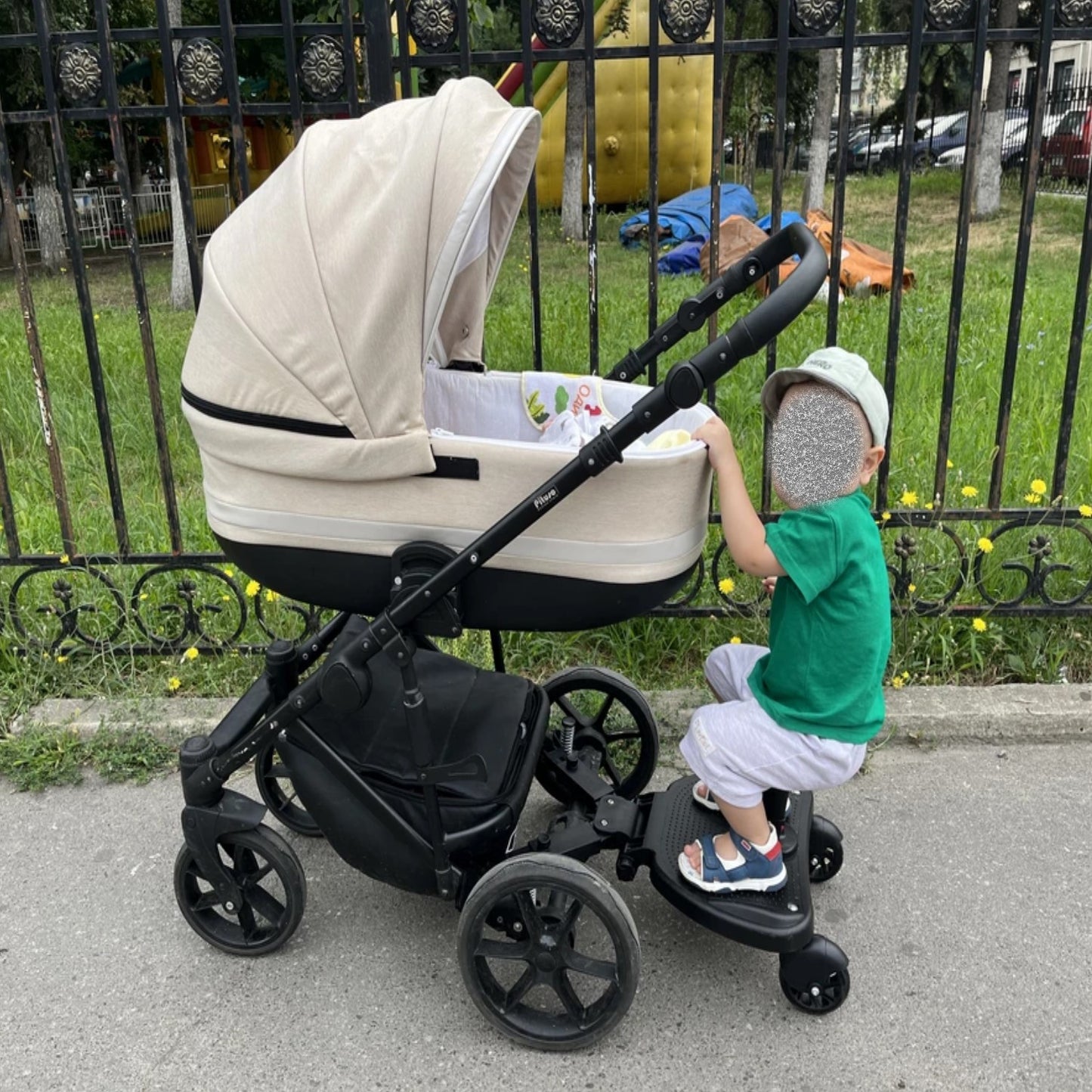 Patineta Para Coche Hermano Mayor Con Asiento