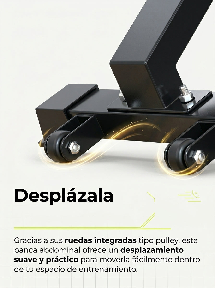 Banco de Pesas Multifuncional Ajustable 14 Posiciones para Press Banca, Abdominales y Mancuernas