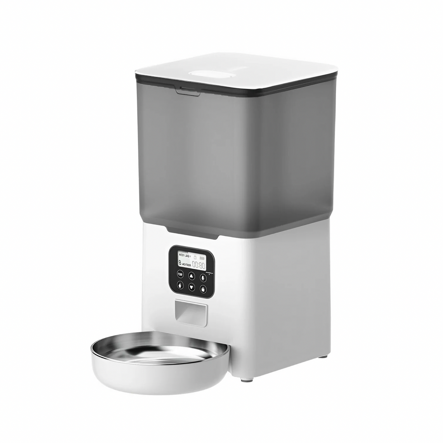 Dispensador automático mascotas programable temporizador perros gatos
