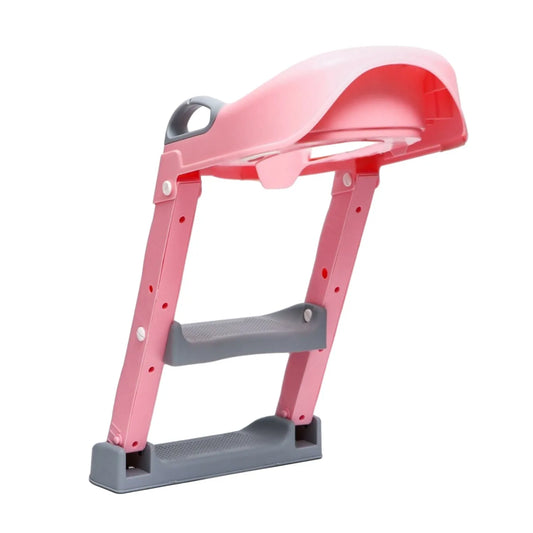Escalera Asiento Adaptador De Baño Escalera Pelela Rosada