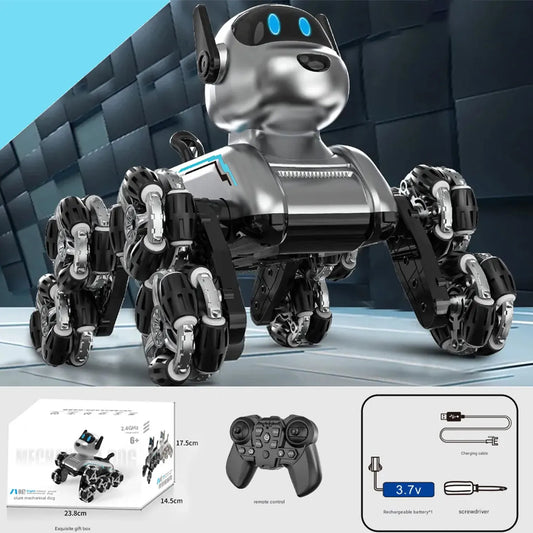 Perro Robot Inteligente Con Control Remoto Juguete Niños